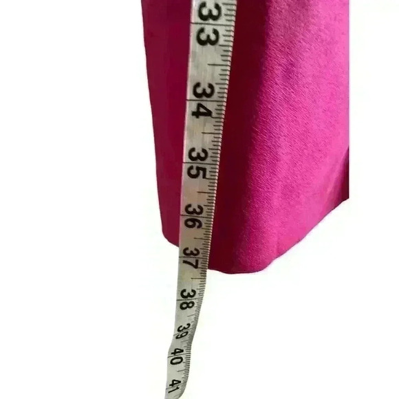 VERSACE PINK SLEEVELESS ZIP UP BACK FULLY LINED DRESS SIZE SMALL - Picture 16 of 16